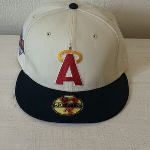 California Angels 1989 All Star Game Fitted New Era Hat Cap MLB Sz 7 3/8